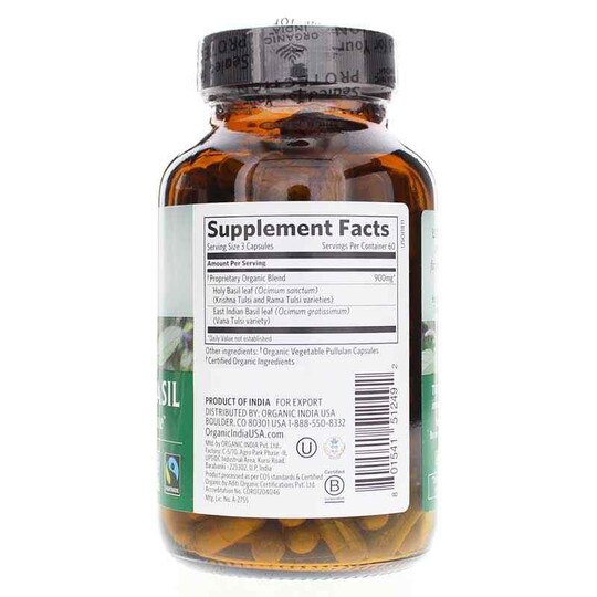 Tulsi-Holy Basil Certified Organic, OGI